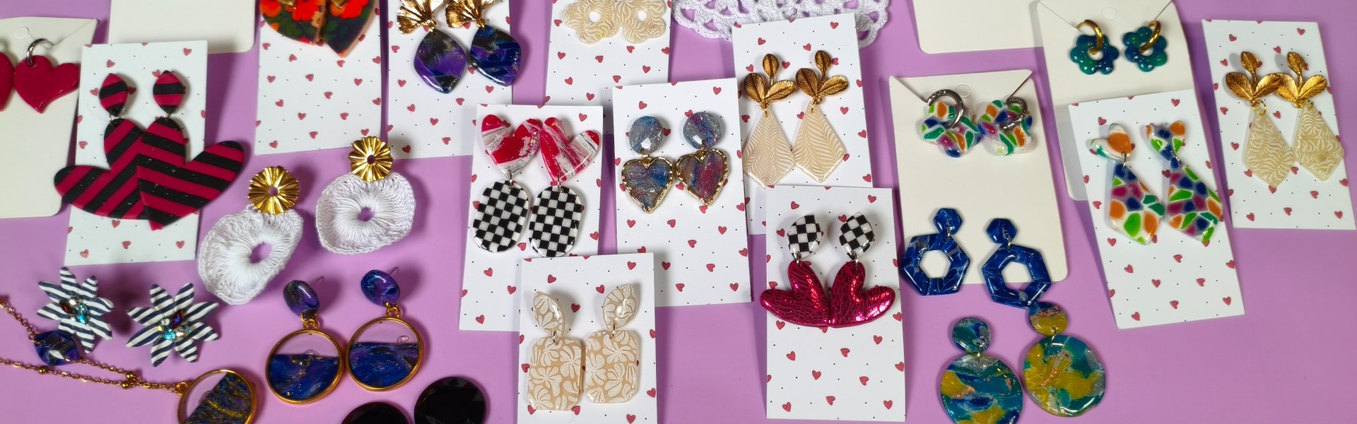 Kolczyki z glinki polimerowej