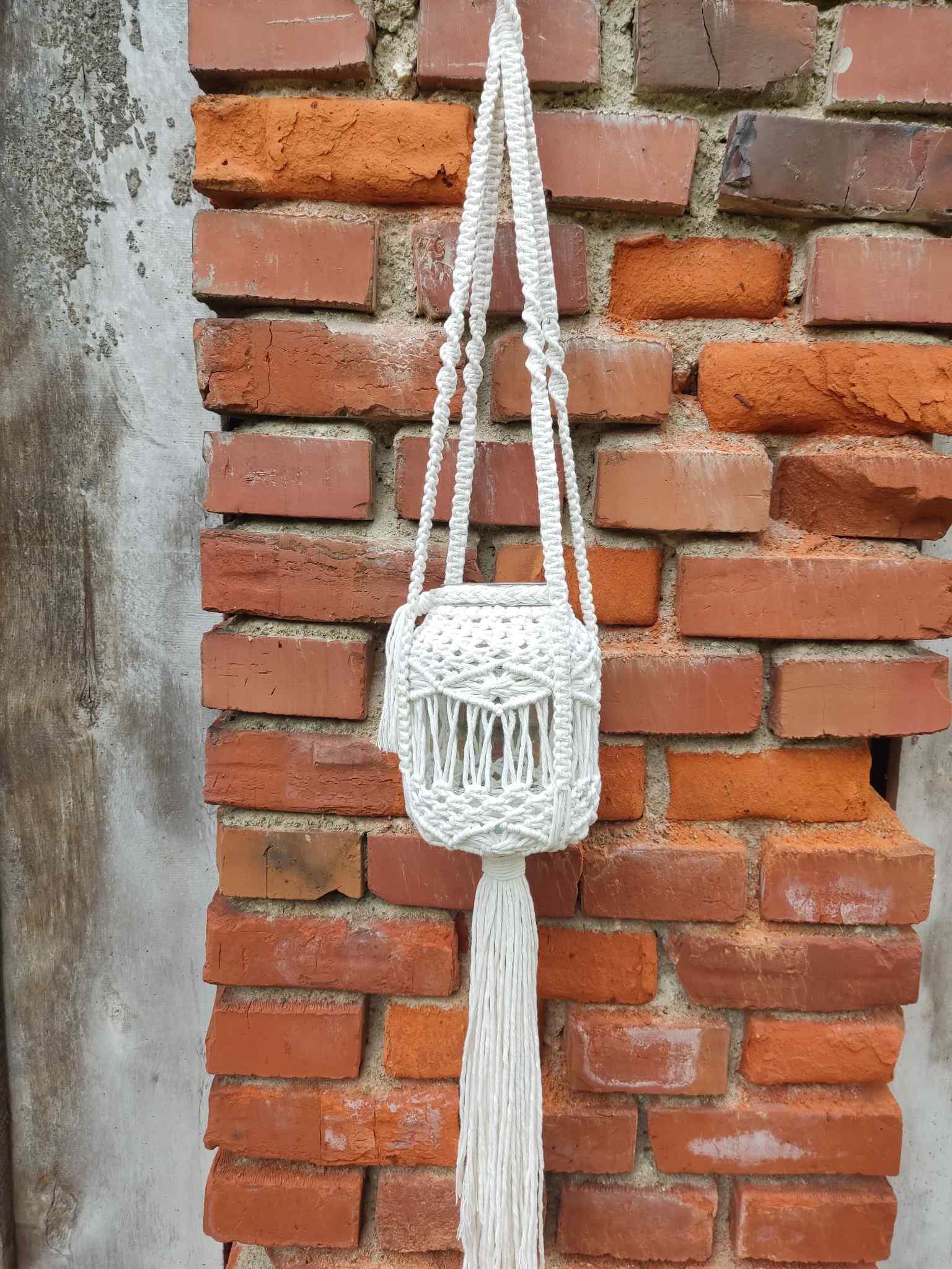 Wiszący lampion BOHO - DeasyArt – rękodzieło Boho, lampiony & dekoracje handmade