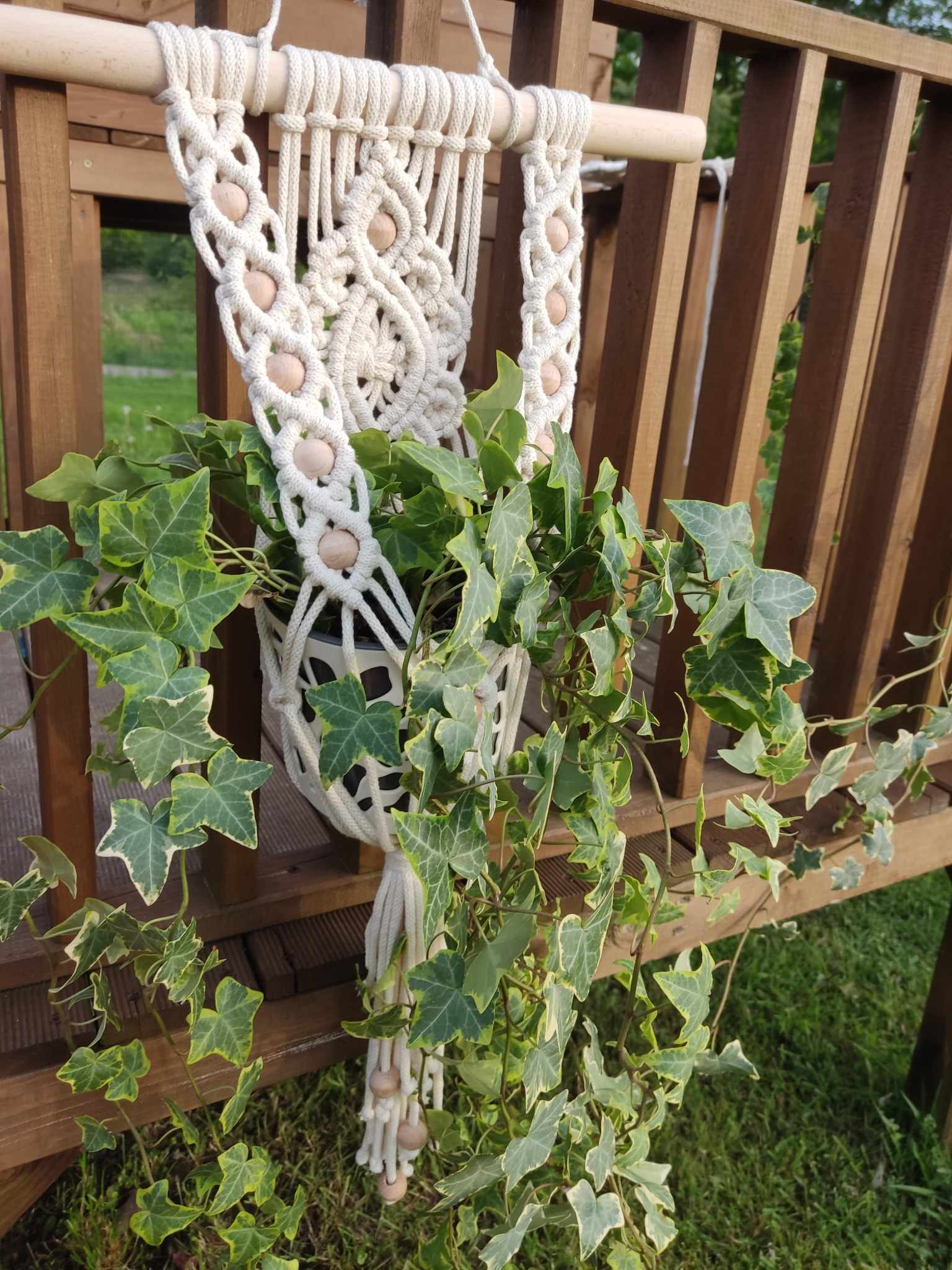 Zestaw Boho WIATREM TKANE  - DeasyArt – rękodzieło Boho, lampiony & dekoracje handmade