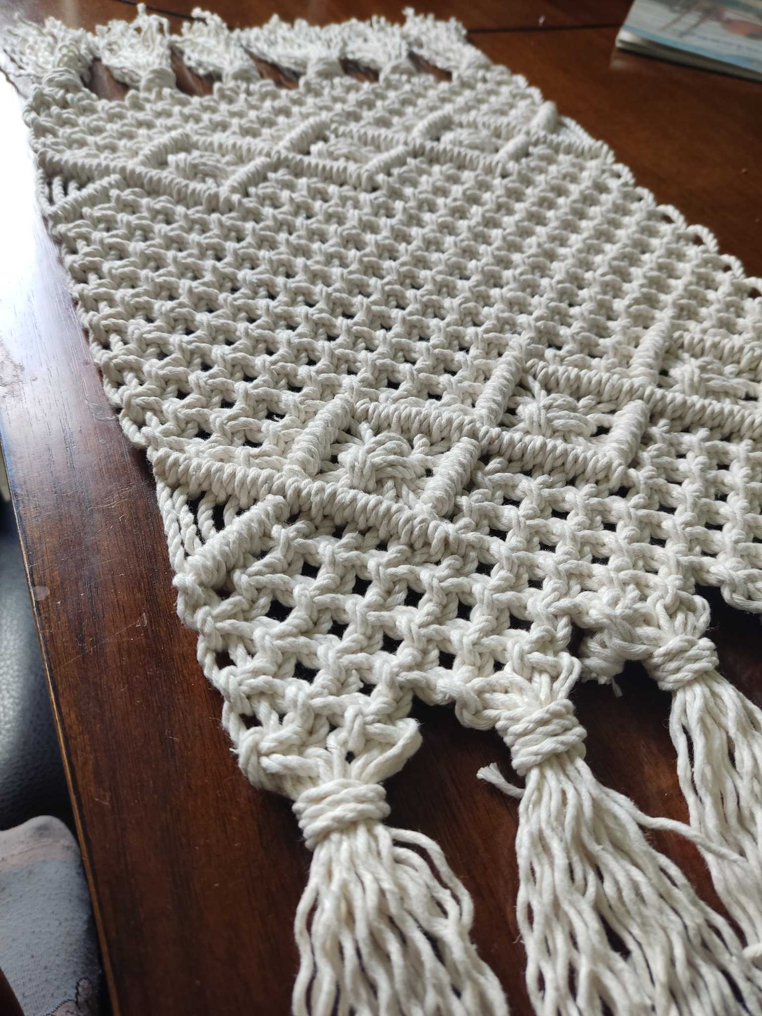 Podkładka stołowa NATURALNA HARMONIA  - DeasyArt – rękodzieło Boho, lampiony & dekoracje handmade