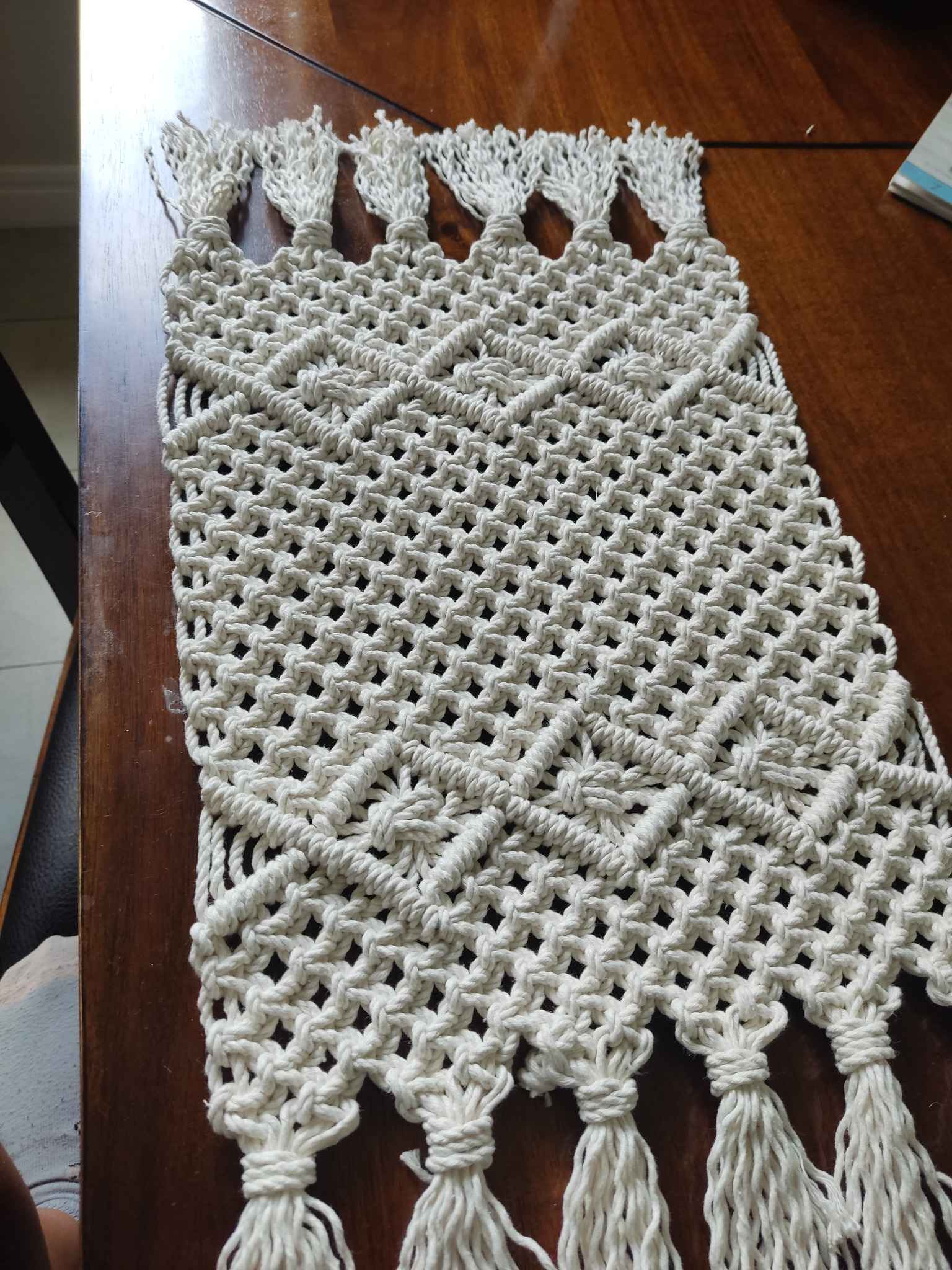 Podkładka stołowa NATURALNA HARMONIA  - DeasyArt – rękodzieło Boho, lampiony & dekoracje handmade