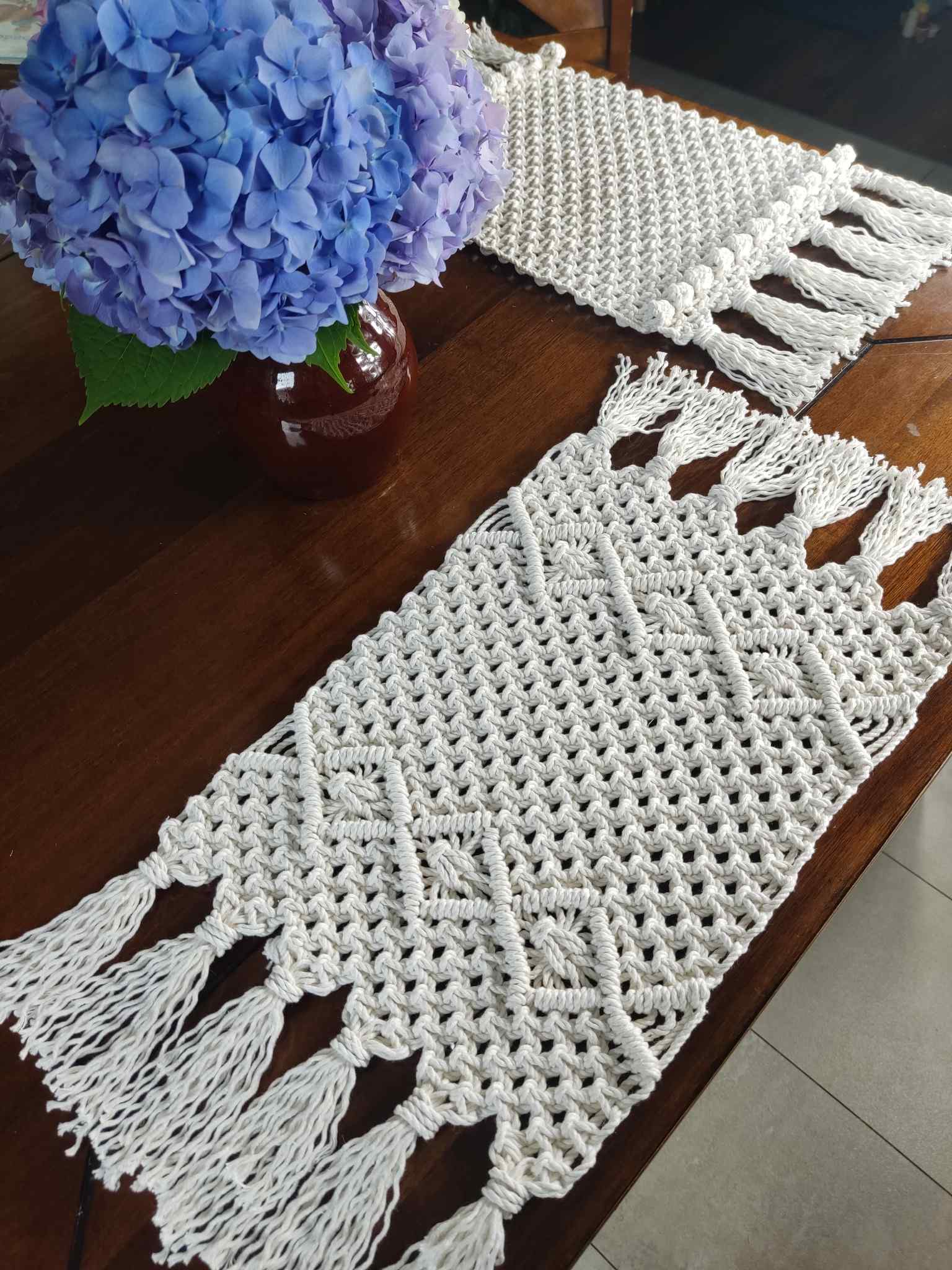 Podkładka stołowa NATURALNA HARMONIA  - DeasyArt – rękodzieło Boho, lampiony & dekoracje handmade