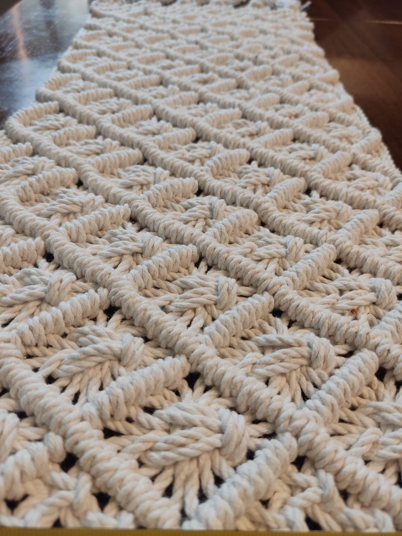 Bieżnik DOTYK BOHO  - DeasyArt – rękodzieło Boho, lampiony & dekoracje handmade