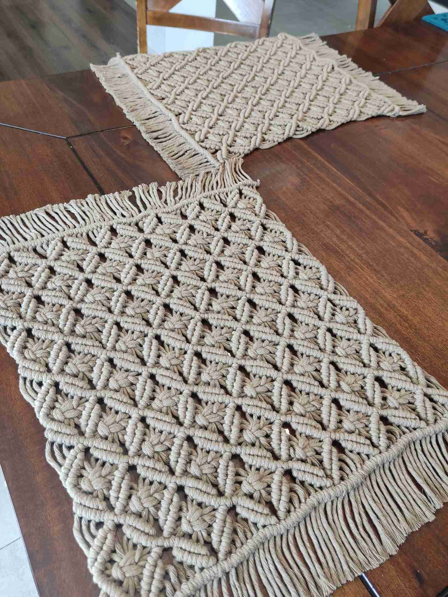 Podkładka stołowa CAPPUCCINO ELEGANCE - DeasyArt – rękodzieło Boho, lampiony & dekoracje handmade