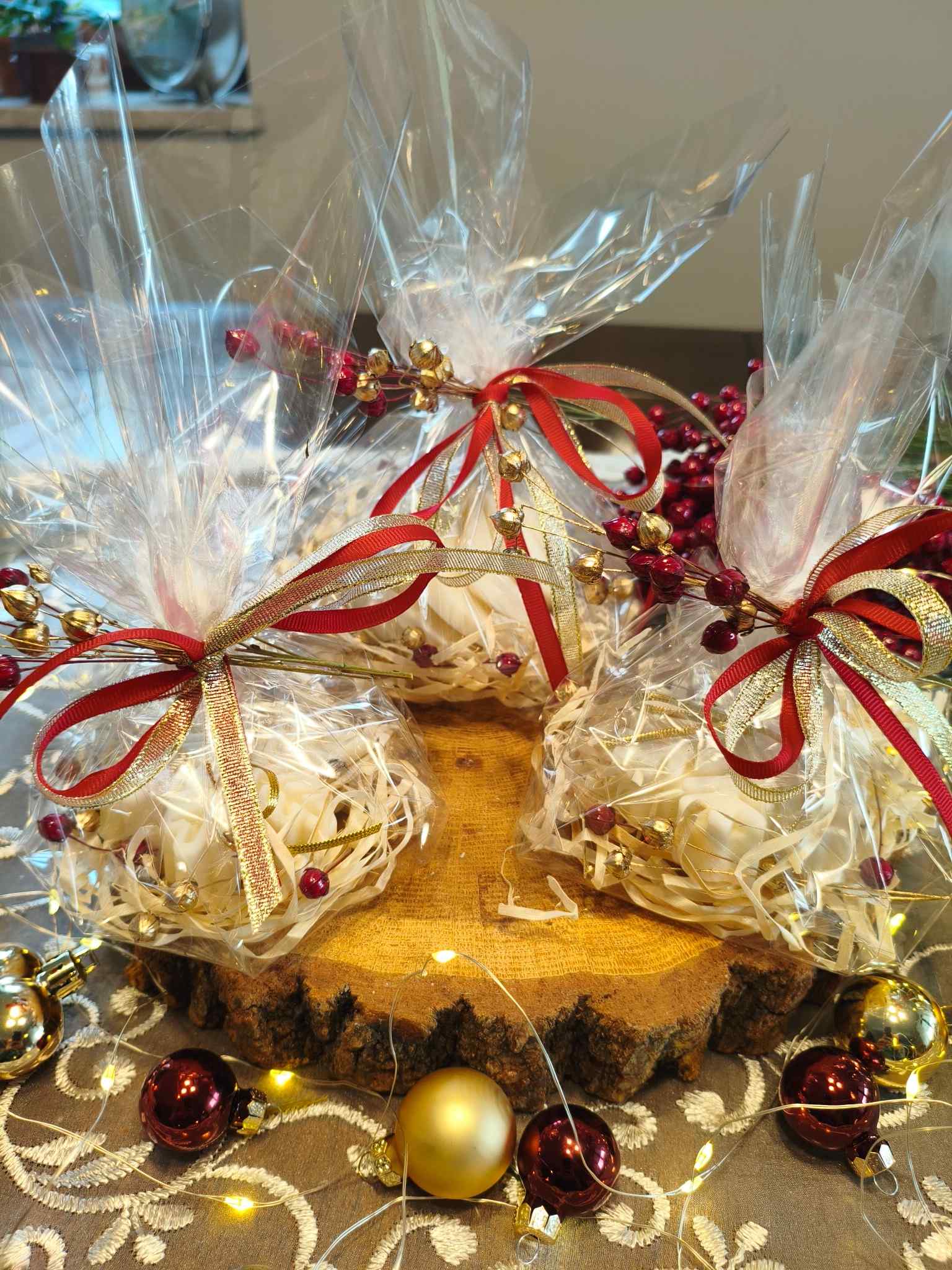 Świąteczna świeca sojowa GWIAZDA  - DeasyArt – rękodzieło Boho, lampiony & dekoracje handmade