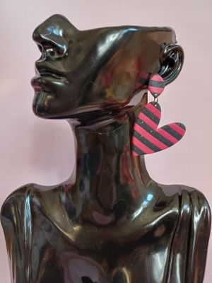 Kolczyki z glinki polimerowej termoutwardzalnej SŁODKIE REBELIE - DeasyArt – rękodzieło Boho, lampiony & dekoracje handmade