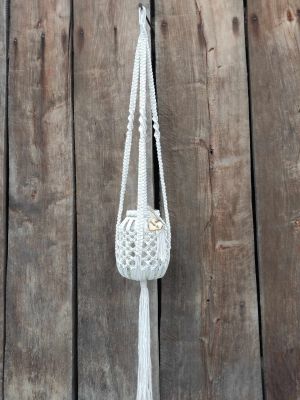 Wiszący lampion Boho LUNA - DeasyArt – rękodzieło Boho, lampiony & dekoracje handmade