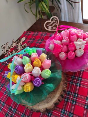 Box z naturalnych świec sojowych na Dzień Babci i Dziadka - DeasyArt – rękodzieło Boho, lampiony & dekoracje handmade