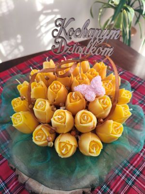 Box z naturalnych świec sojowych na Dzień Babci i Dziadka - DeasyArt – rękodzieło Boho, lampiony & dekoracje handmade